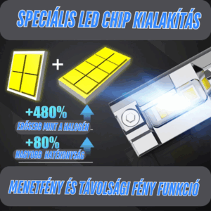 H15 Led izzó 2db