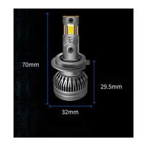 H8 Led izzó V25 Series 2db