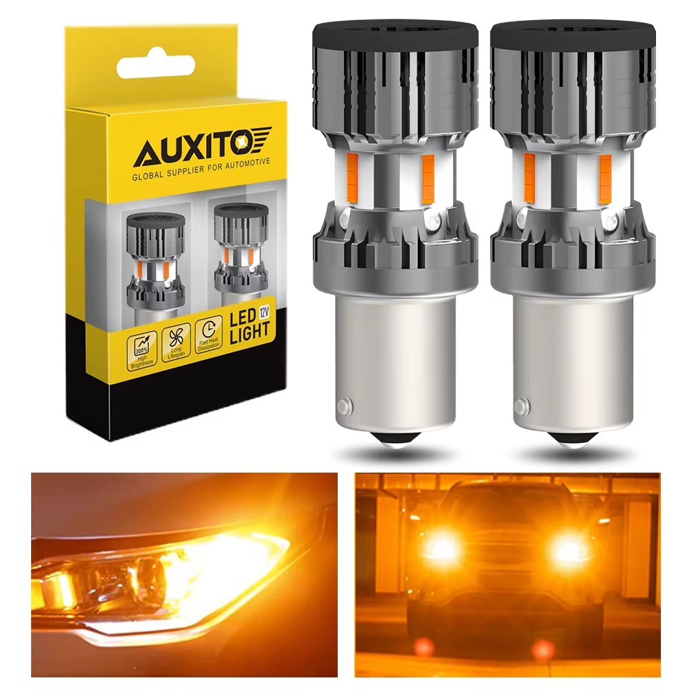 BA15S led narancssárga CANBUS 2db AUXITO 4 BA15S led narancssárga CANBUS 2db AUXITO - Image 4