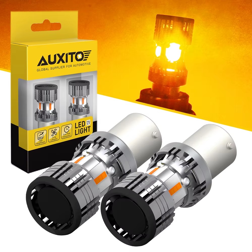 BA15S led narancssárga CANBUS 2db AUXITO 5 BA15S led narancssárga CANBUS 2db AUXITO - Image 5