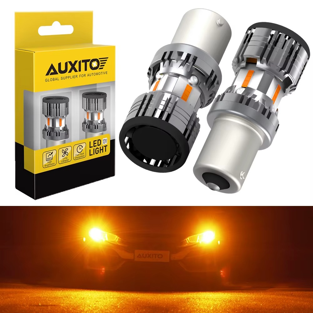 BA15S led narancssárga CANBUS 2db AUXITO 6 BA15S led narancssárga CANBUS 2db AUXITO - Image 6
