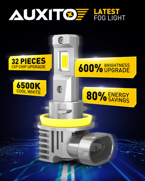 H9 Led izzó 2db AUXITO 3 H9 Led izzó 2db AUXITO - Image 3
