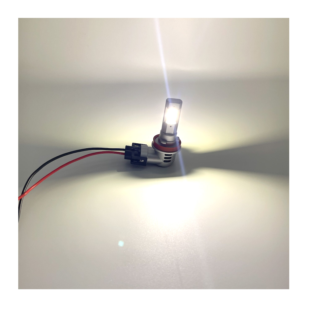 H9 Led izzó ventillátorral 2db 4300K 2 H9 Led izzó ventillátorral 2db 4300K - Image 2