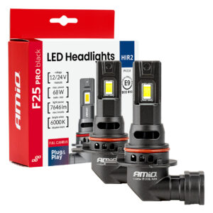 HIR2 9012 LED F25 PRO BLACK Series – 12/24V FULL CANBUS