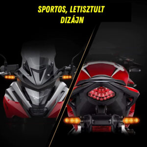 Teszt Kia 2 Ledes index motorra párban