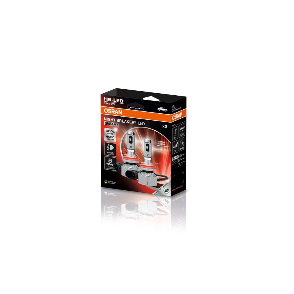 Night Breaker LED Smart H8 2db/csomag 2 Night Breaker LED Smart H8 2db/csomag - Image 2