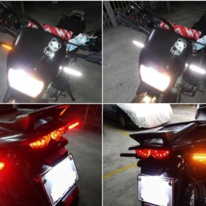Ledes index motorra menetfénnyel párban