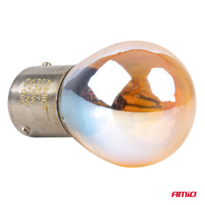 Teszt Kia 14 P21W BA15S izzó 2db amber chrome